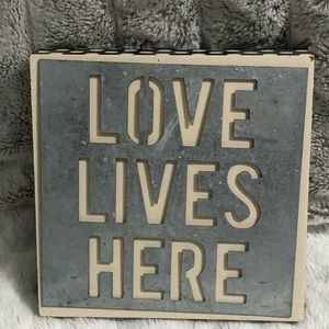 Love Lives Here Decor
